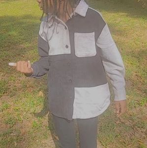 Kids Button up long sleeve cardigan